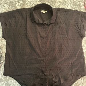 Albion large black shirt. Oversized and super cute.